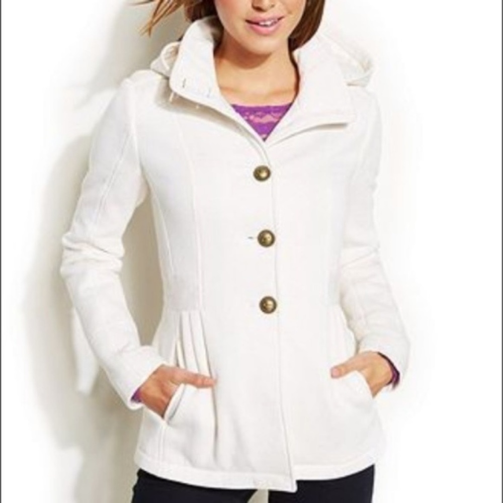 Celebrity Pink Pea Coat